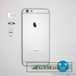 Корпус iPhone 6 Plus Серебро - Оригинал