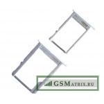 Контейнер SIM+MicroSD Samsung A300F/A500F/A700FD (комплект 2 шт.) Белый