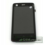 Дисплей Acer Z160 (Z4 Dual) в сборе с тачскрином Черный
