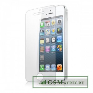 Защитное стекло (тех. упаковка) iPhone 5/5S/5C/SE